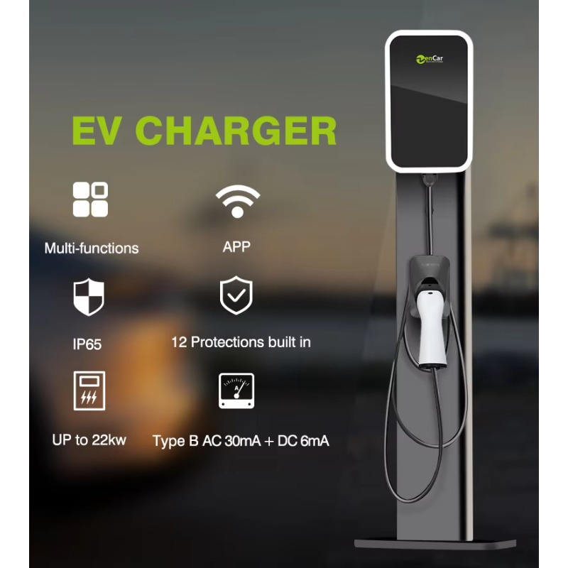 Stazione di ricarica EV AC da  - 22Kw Wallbox Type 2 Ocpp Rfid recensione e prezzo